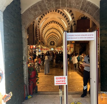 Egyptian Bazaar Istanbul Turkiye 