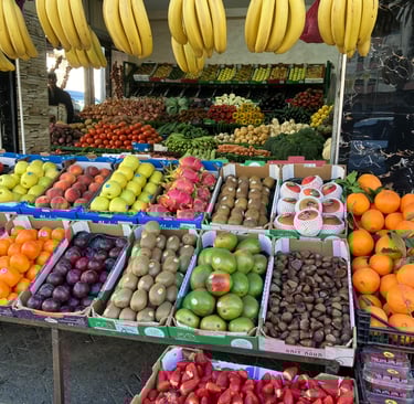 Produce Stand, Casablanca Morocco
