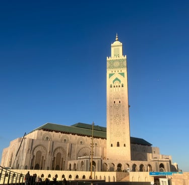 Hassan II Mosque, Casablanca Morocco