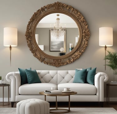 rusty chain on water