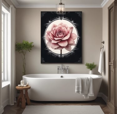 a living room filled with furniture and a large window