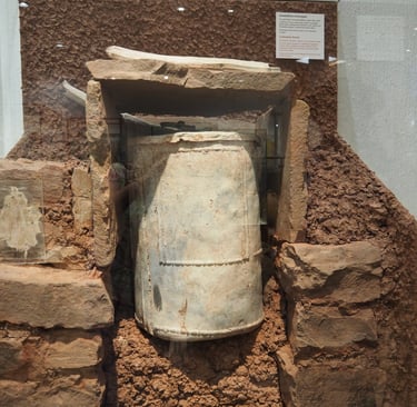 Roman cremation burial in a lead casket, Caerleon