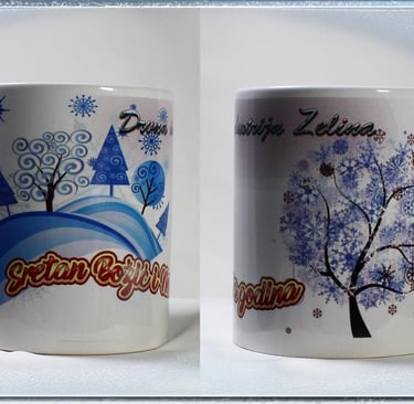 Personalizirana šalica s natpisom