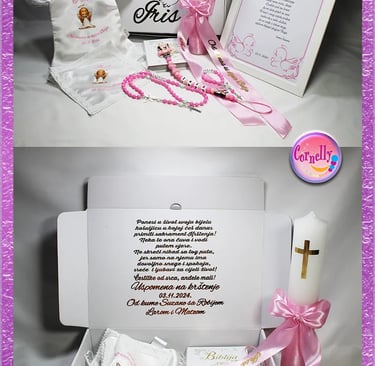 Personalizirani krsni set - Cornelly pokloni