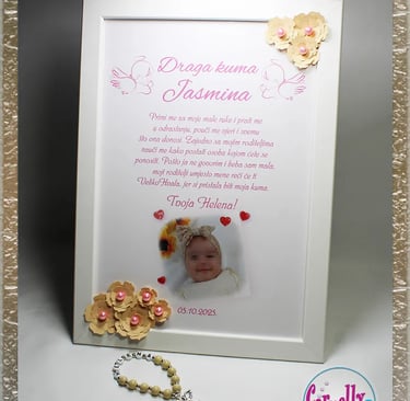 Okvir s imenom – uspomena za kumove