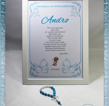 Okviri za krštenje – trajna uspomena Cornelly