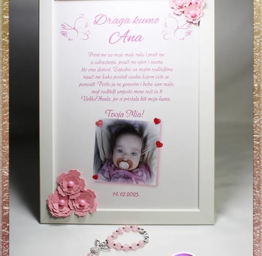Okviri za kumove – personalizirani poklon