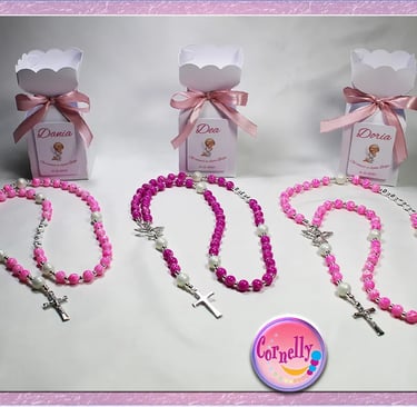 Krunica s personaliziranim simbolima vjere - Cornellypokloni