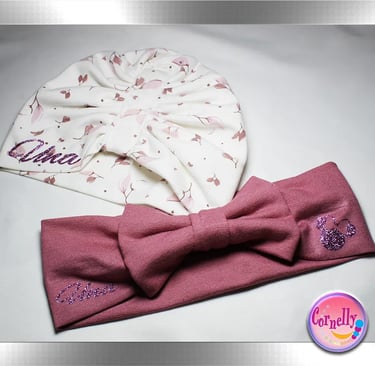 Personalizirani turbani i trakica za bebe
