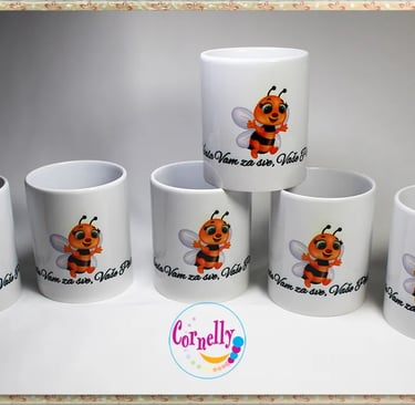 poklon šalice iz vrtića Cornelly