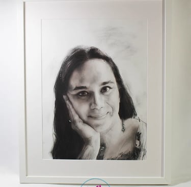 portret po narudžbi, crtež olovkom - Cornellypokloni