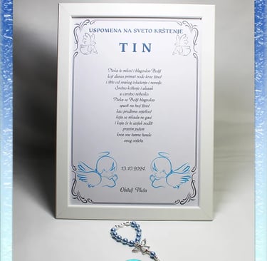 Unikatni okviri za krštenje – trajna uspomena