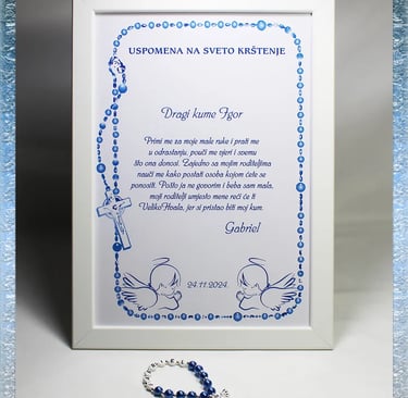 Zahvalni poklon za kumove