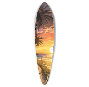sidewalk surfer longboard skateboard