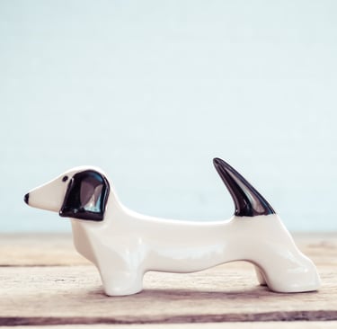 Figurine,Dog Lover Gift,Ring Holder,Jewelry Storage,Jewelry Dish,Jewelry Stand,Ceramic Jewelry Tray,