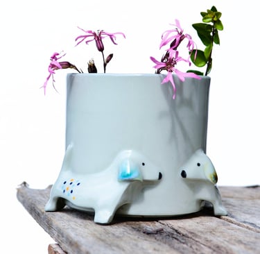 dachshund mama,Dachshund Mom Gift,Dog Lover,Funny Dachshund Gift,Doxie planter,Miniature Dachshund,