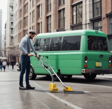 photo of white staircase