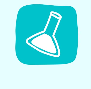 a lab flask