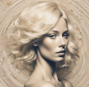 A sunlit street in late August, leaves just starting to turn golden.