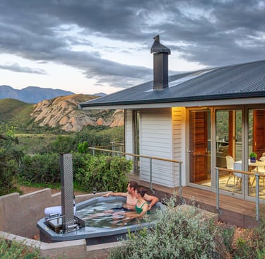 Landrani farm stay in the Karoo with eco cottages