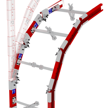 HERM Module "F" (F1+F2+F3): Articulating Eave Module
