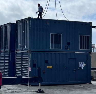 CUMMINS/AGGREKO Osprey, QSK60G22 Natural Gas Generator