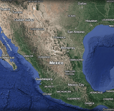 Mexico Map