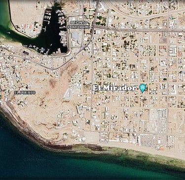 Puerto Penasco Mirador Map