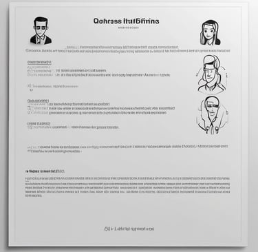 A hand holding a smartphone displaying a mobile app interface with a 'Match' notification. The screen shows profile pictures and chat options in a colorful design. The background is blurred with large text in blue and white.