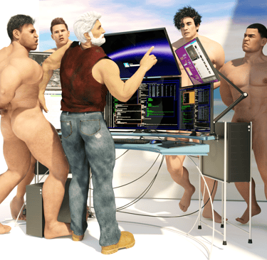 digital version of four helpers with Madeira Desouza