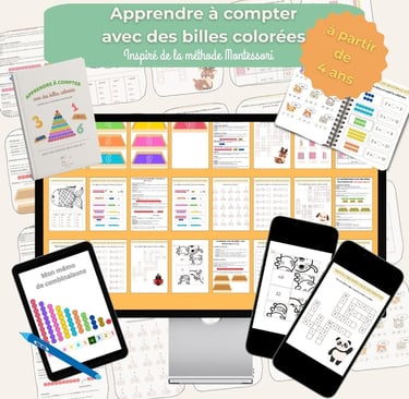 livret apprendre à compter