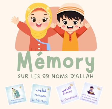 memory 99 noms d'Allah