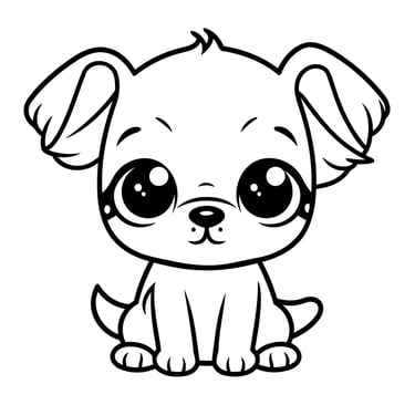 colorriage chien