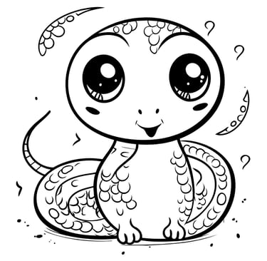 a cute little dragon coloring pages