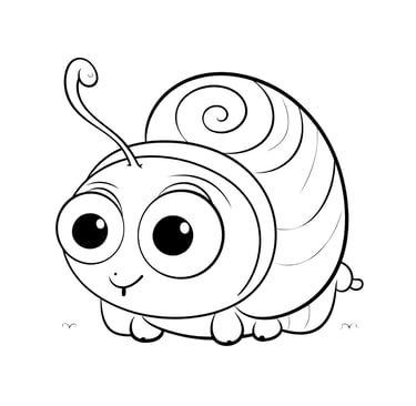 coloriage escargot