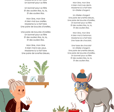Paroles : Mon âne