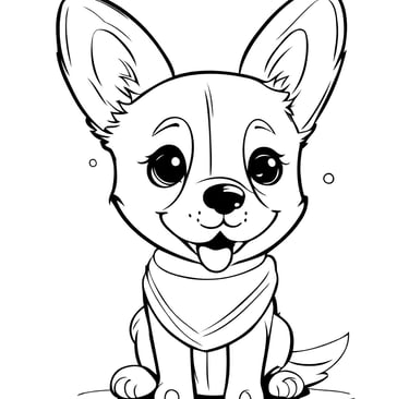coloriage chien bol dog