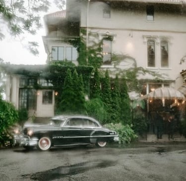 We offer our services, rain or shine.  Sometimes rain adds serenity to the getaway