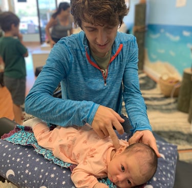 Chiropractic care for infants with nursing and latch issues in Franklin TN