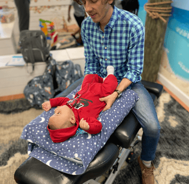 Pediatric chiropractic care helps support early development, digestion, sleep, and immune function. 