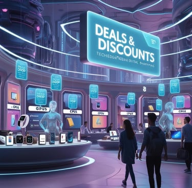 Exclusive futuristic tech deals at TechEdgeVeda—AI-powered discounts on top gadgets