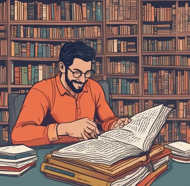 An e-reader device displaying a page of text is partially visible, resting on a textured fabric surface. The focus is on the edge of the device, highlighting its black frame and digital screen with gray text.