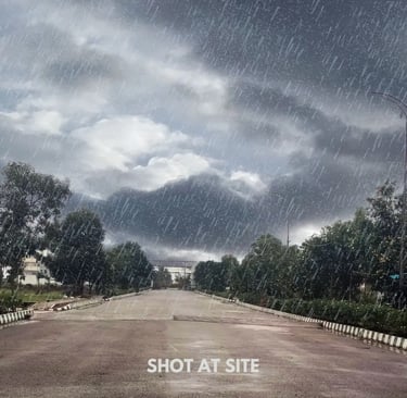 Fortune Hestia luxury villa exterior – modern architecture and lush surroundings, Bangalore