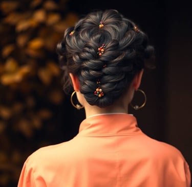 Delicate Berry Hair Pins for Natural-Looking Elegance