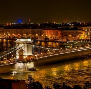 Chain Bridge (Széchenyi Lánchíd), Budapest