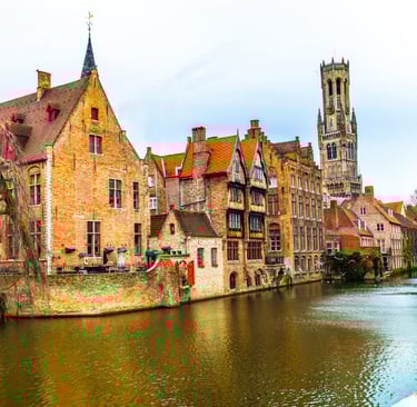 Rozenhoedkaai (Quay of the Rosary), Bruges