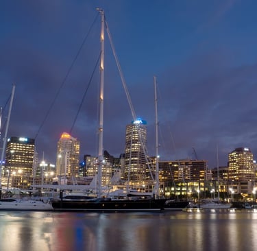 Viaduct Harbour & Wynyard Quarter, Aucland