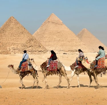 Pyramids of Giza & The Sphinx (Cairo)