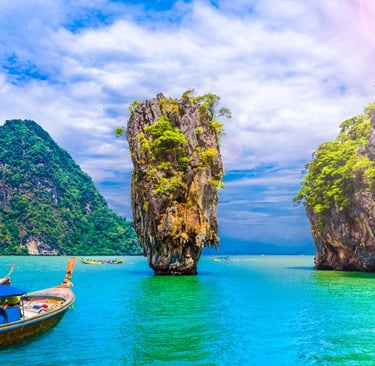Phang Nga Bay & James Bond Island, Thailand