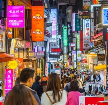 Myeongdong Shopping Street, Seoul
